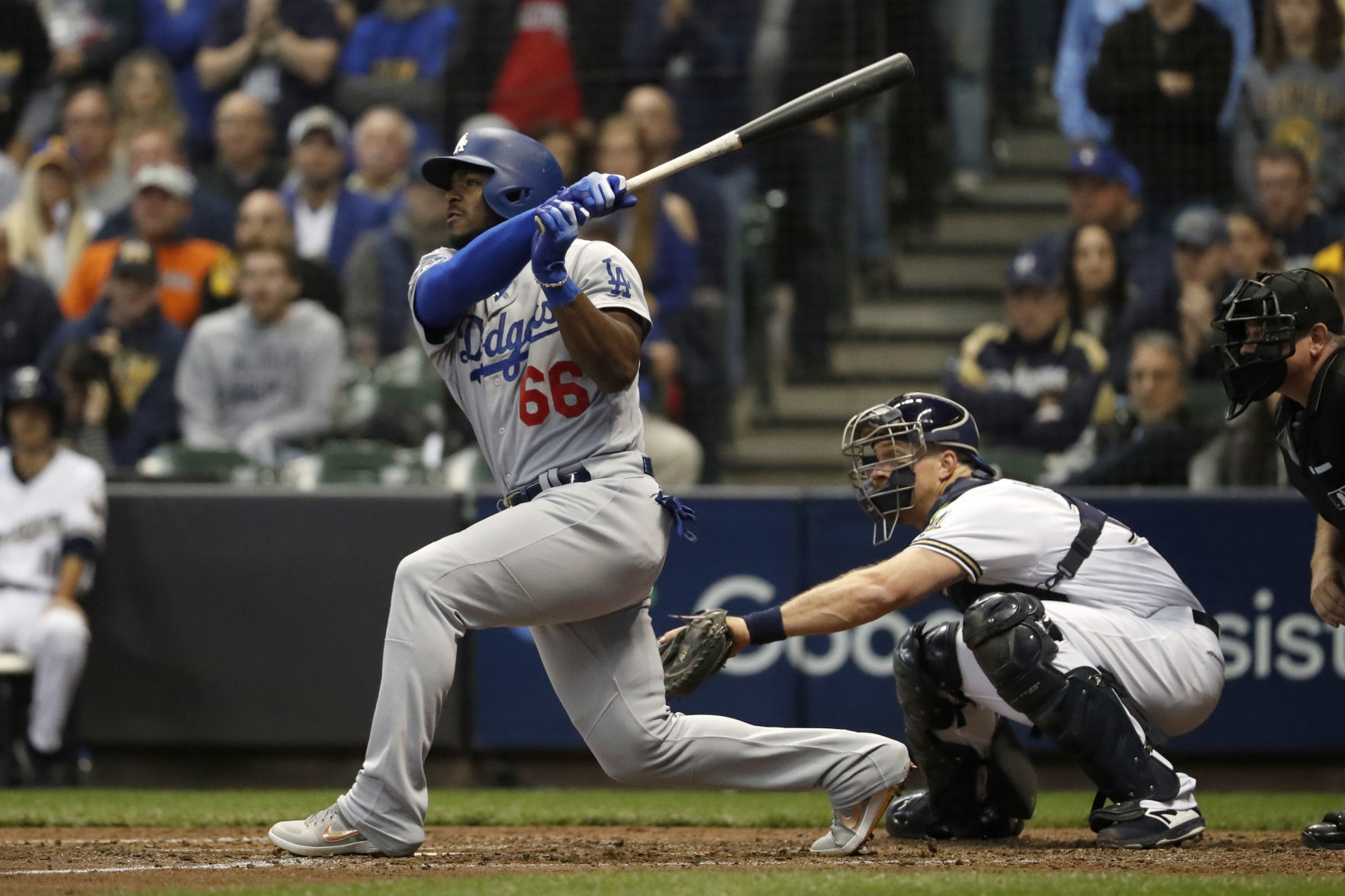 Dodgers 5, Brewers 1